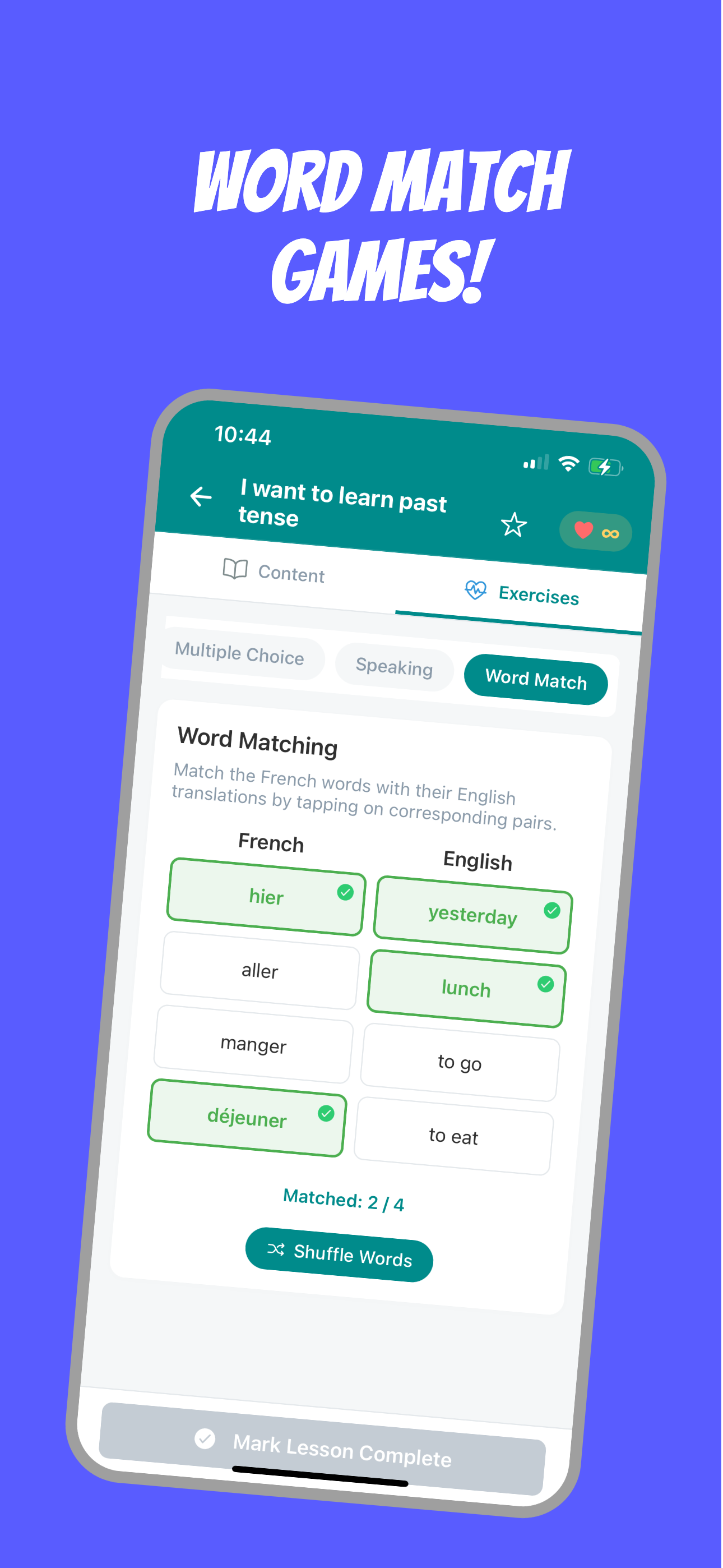 Word Matching